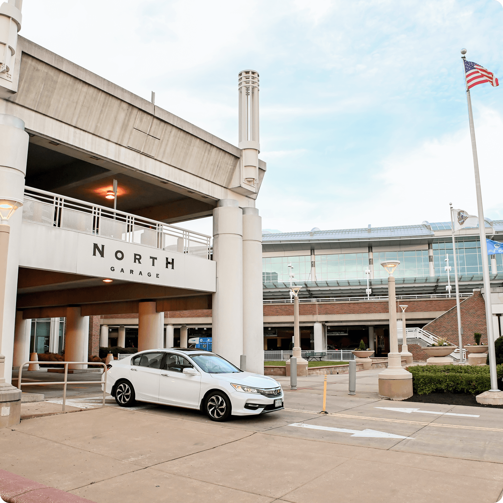 North Parking Lot at the Richmond International Airport