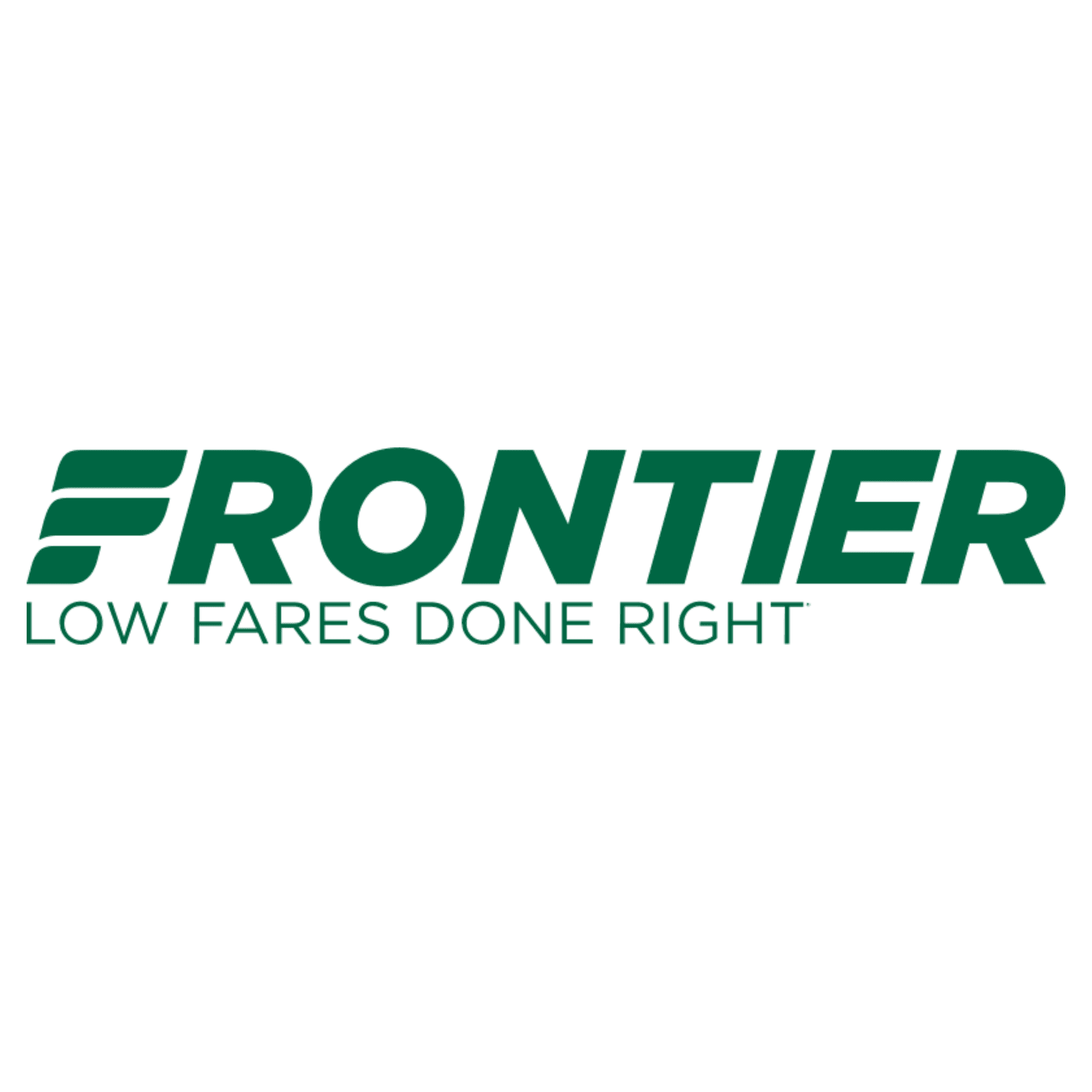 Frontier Airlines Logo - Low Rates Done Right
